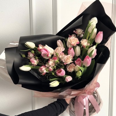 Букет "Стильная весна"